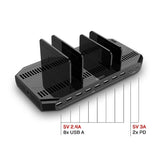 Lindy 120W 10P USB Charge Hub DS-LIN73435