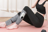 Leg Massager Muscles Relax Heated Air Compression Foot Massage for Calf Blood Circulation-Grey V1263-JX-7486