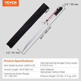 Sand Spike Boat Anchor Pole, 36" Galvanized Carbon Steel Slide Anchor Shore Spike, Self-Hammering V952-ZCXCSMDXG36YOMSMVV0