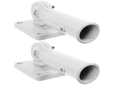 SWETRACE 2Pcs Adjustable Flag Pole Clamp for Truck and Outdoor Use 15x7cm V1189-LWWAL-20260327-03676
