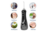 Cordless Electric Water Flosser Dental Oral Irrigator Water Teeth Cleaner Picks for Home Travel with V1263-JX-6518
