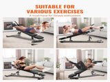 Sit Up Bench, Decline Ab Bench with Reverse Crunch Handle, with 4 Adjustable Height Settings, Heavy V952-YWZBDK000000MLS8E001V0
