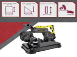 Portable Band Saw 127mm Cold Cut Metal Cut Chop Bandsaw Steel Hand Drop V379-BANDSAW114