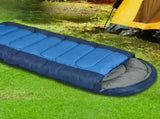 Mountview Sleeping Bag Outdoor Camping Blue UA0217-BL_NZ