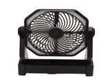 Camping Fan with LED Lantern 4 Levels 270 Degree Pivot Large Air Volume USB Rechargeable Outdoor V1294-YM0716-3113220171011
