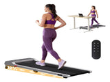 Everfit 3 in 1 Walking Pad Treadmill 12% Incline Under Desk Treadmills for Home Gym With 40cm Wide TMILL-400-2INC-SI