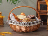 1Pcs Plastic Storage Basket for Easter Celebration Suitable for Household Use in Brown V1366-AZ2-W-21965