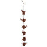 Kettle Rain Chain Elegant Stable Metal Hanging Kettle Rain Chain for Garden Artwork Decoration V1294-YM0706-3111230193211
