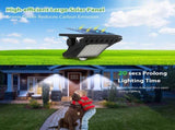 2pc Clip on Solar Lights Outdoor Waterproof Motion Sensor Lights Solar Security Lights for Chain V1370-AZ4-05022