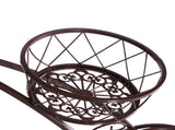 Levede Plant Stand Outdoor Indoor Metal Bronze UM1177-BZ