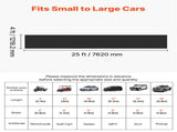 Garage Floor Roll, 1.22 x 7.62 m Garage Flooring Mat, 3 mm Thickened Rubber Diamond Plate Floor V952-XJJZCKDDXJ42VDDB8001V0