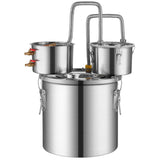 Moonshine Still Water Alcohol Distiller 8Gal w/Thumper Keg & 8W Water Pump V952-SLNTZLQYS8JLBDHC1V3