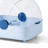 Tableware Storage Box Multifunctional Chopsticks Dishes Drying Box with Cover Kitchen Utensil Blue V1294-YM0716-3118220114613
