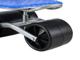 Gardeon Garden Stool Seat Foldable with Wheels Blue GCT-STEEL-130KG-BL