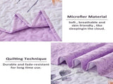 Knit Quilted coverlet and pillowcovers set Cozy and Textured - Queen size V745-MAC080645Q13U