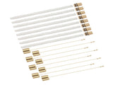 8Pack Wine Bottle Torch Kit Long Life Torch Wicks Brass Torch Wick Holders Caps Wine Bottle Torch V1294-YM0710-3117230278011
