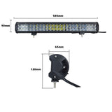 23inch Osram LED Light Bar 5D 144w Sopt Flood Combo Beam Work Driving Lamp 4wd V94-4X4-LB3M-L23C-5D
