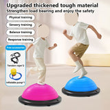 Hemisphere Trainer Portable Inflatable Balance Trainer, specifically designed for core training, V1106-BQXL001