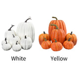 7PCS Simulation Pumpkin Model Artificial Pumpkin Decoration Home Table Decor for Thanksgiving and V1294-YM0717-10122797