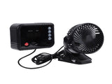 Electric Cooling Fan Digital Display Timer 360 Degree Rotating Clip On Portable Air Circulation Fan V1294-YM0901-3111250216111