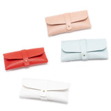 30-Piece Grey Chic & Sleek PU Leather Soft Eyeglass Case - Protective Pouch for Sunglasses & Reading V888-ELOSUNG48347