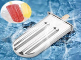 Stainless Steel Molds Ice Cream Industrial Home Kitchen DIY Ice Pop Mould Maker Tool V1294-YM0727-JY06255-02