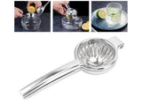 Manual Juicer, Stainless Steel, Small Portable Hand Press Fruit Squeezer for Lemon & Orange V1263-JX-2895