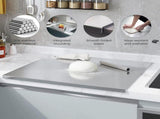 Stainless Steel Cutting Board, Dishwasher Safe Chopping Board for Meat Vegetables Fruits, Hygienic V1237-ZY-924-232