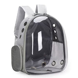 Panoramic Ventilated Side-Opening Pet Backpack Dual Opening Design, Breathable Travel Carrier for V1385-CWB-WU-917-003