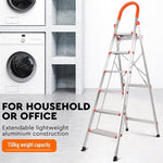 6 Step Ladder Folding Aluminium Portable Multi Purpose Household Tool Non Slip V465-82033