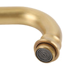 Single Handle Single Hole Vessel Sink Faucet Swivel Bathroom Faucet Hot and Cold Water Tap with 2 V1294-YM0901-3112250016211