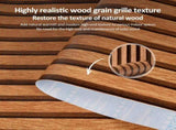 Peel and Stick Wallpaper 45cmx5m/45cmx10m Modern Wood Slat Self Adhesive Contact Paper for Wall V1366-AZ2-W-14941