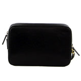 Pierre Cardin Mens Italian Leather Organizer Bag Toiletry Travel - Black V563-PC3619-BLACK