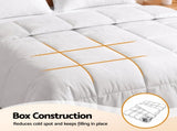 Giselle Bedding Super King Quilt, 200GSM Summer Duck Down Feather Doona Insert QUILT-DFD-200-SK