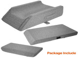 Leg Wedge Ergonomic Booster 3-Height Adjustable Memory Foam Leg Support Pillow with Washable Cover V985-LEGWEDGE