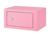 UL-Tech 6.5L Small Safe Box with Key Lock for Cash Mini Home Security Safe Pink SAF-6L-MTL-PK