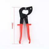 Cable Cutter and Ratchet Wire Cutter - Cuts Through Aluminum and Multi-Core Cables up to 240mm with V1192-AZ-W-0255