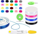 6000pcs Polymer Clay Beads Set 24 Colors Clay Round Disc Spacer Heishi Beads Jewelry Making Kit V571-728040811218