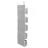 Over Door Hanging Organizer Wall Mount Storage with Hooks for Pantry Nursery Kitchen Closet Dorm V1294-YM0718-3117220210212