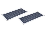 2x10W Solar Panels Kit with 30A Controller Photovoltaic Module USB 5V for RV Boat Emergency Charging V1294-YM0714-3114210110411