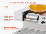 Snowflake Ice Machine, 40KG/24H Snowflake Ice Maker, Ice-Shaver Machine with Stainless Steel Blade, V952-JYNBJFL40KG2DH503001V3