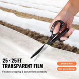 Greenhouse Plastic Sheeting 7.6 x 7.6 m, 6 Mil Thickness Clear Greenhouse Film, Polyethylene Film 4 V952-TMWSM2525YCTVR8ESV0