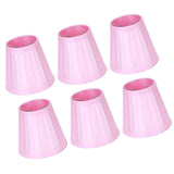 6PCS Simple Modern Pendant Lamp Shade Cover Fabric Wall Light Lampshade for Home Decor V1294-YM0901-3119200090811