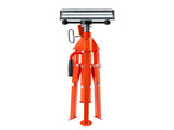 Roller Stand, Heavy Duty 1136 KG Load Capacity, 27.6"-52" Height Adjustable, 45 Steel Folding V952-ZXGDZCZJ2852OPWP7V0