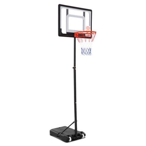 Everfit 2.1M Basketball Hoop Stand System Adjustable Portable Pro Kids Clear BAS-HOOP-210