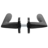 Entry Door Handle Lock Locking Lever Handle Set Reversible for Right Left Sided DoorsH Style V1294-YM0721-3114200099011