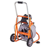 VEVOR Cleaner Machine 100FT x 1/2 Inch, Auto Feed Sewer Snake Auger on Wheels, Portable V952-ZDJJKLSGDSTJXZPK9V3