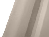 2x Blockout Curtains Panels 3 Layers Beige CD1003-240X230-BE