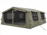 Weisshorn Inflatable Cabin Camping Tent Olive Green Mesh Entry 520x360cm XFSK-GG-LR-C