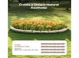 Faux Stone Landscape Edging 1180 x 95 x 57 mm Garden Lawn Edging for Walkway Brown V952-RZSPZXCCZS00MU8Y3V0